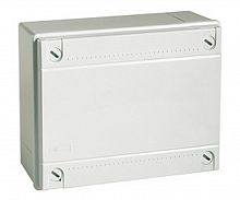 Коробка распределительная DKC ОП 300x220x120мм IP56 с гладкими стенками серый картинка 